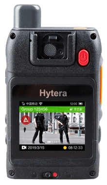 Hytera VM580D - Bodycam WiFi, BT, GPS/BD/GLONASS, 4G, 32GB, 3000mAh