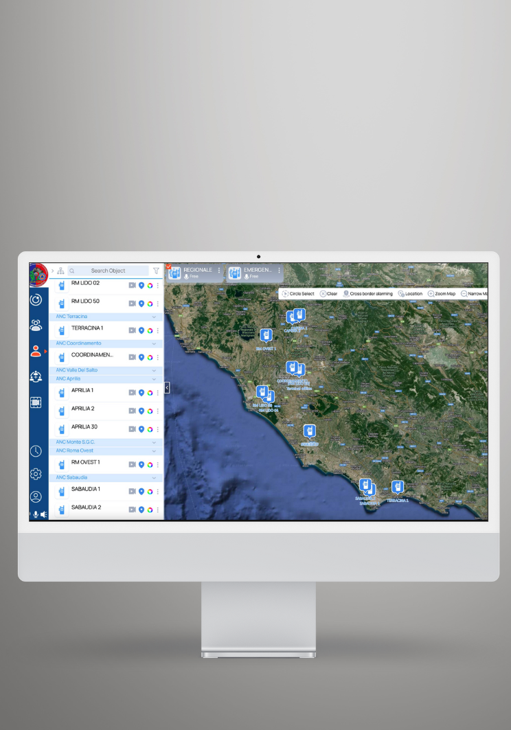 Centrale operativa dispatch